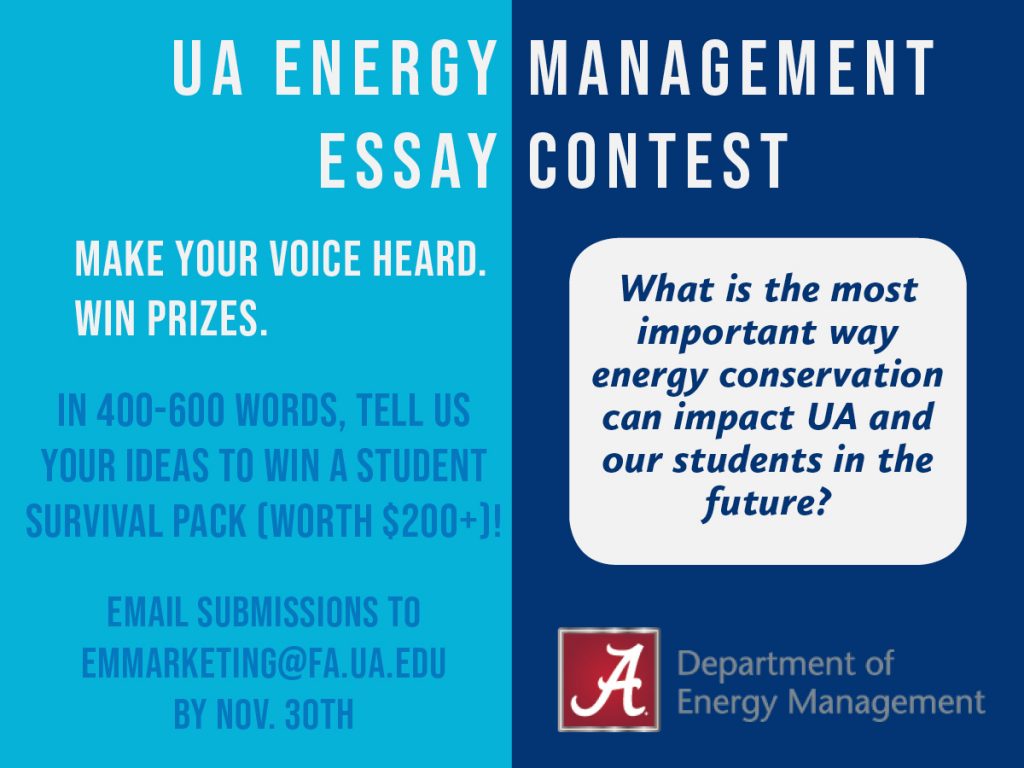 Energy Management UA Facilities The University of Alabama